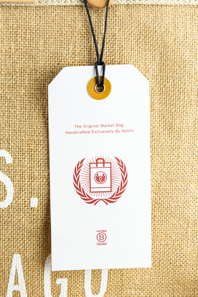 Apolis P.O.S.H. Market Bag with Shoulder Strap