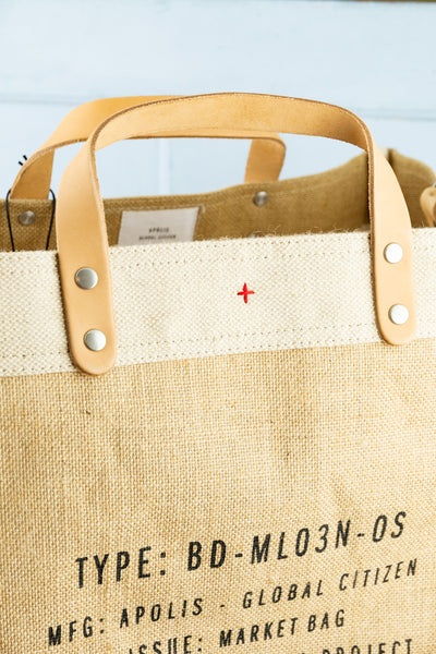 Apolis P.O.S.H. Market Bag with Shoulder Strap