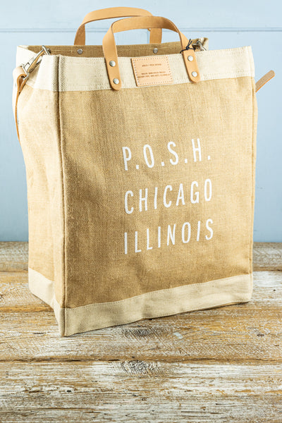 Apolis P.O.S.H. Market Bag with Shoulder Strap