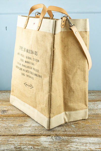Apolis P.O.S.H. Market Bag with Shoulder Strap