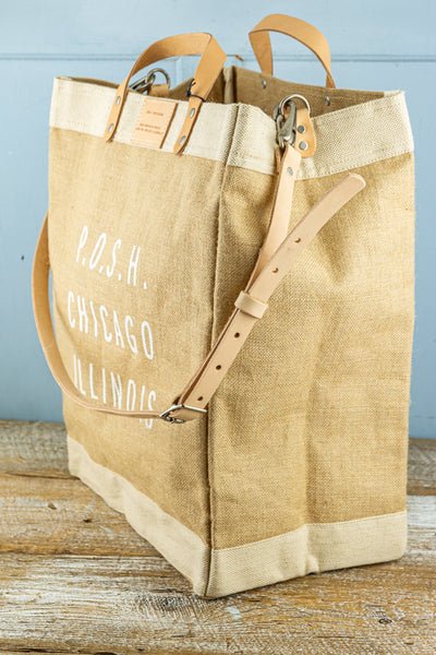 Apolis P.O.S.H. Market Bag with Shoulder Strap