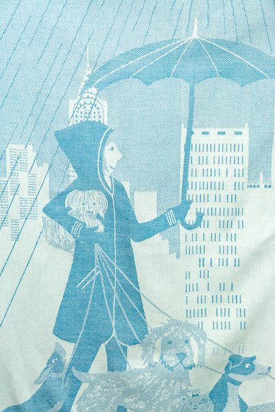 City Dogwalker Moutet Tea Towel