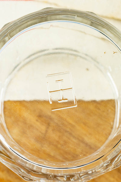 Glass Salt Pot With Scoop