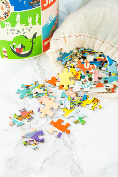 1000-Piece Bon Voyage Travel Jigsaw Puzzle