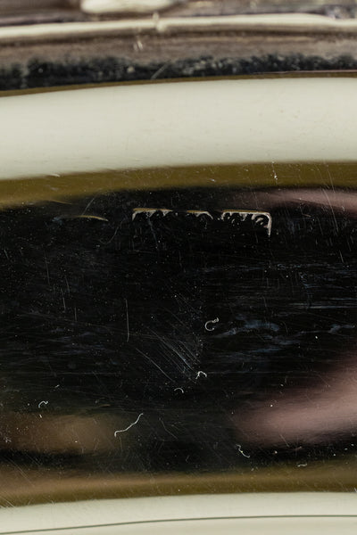 Antique Silverplate Oval Tray