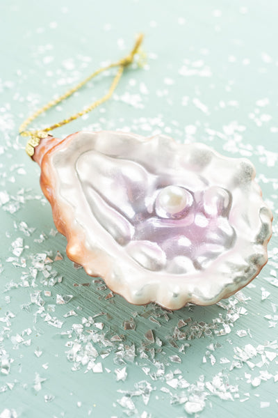 Oyster with Pearl Ornament