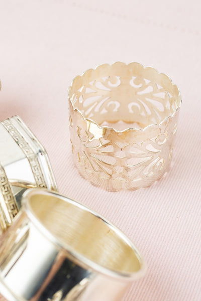 Vintage Silverplate Mix & Match Napkin Rings