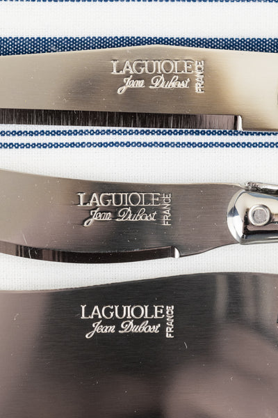 Laguiole 3-piece Stainless Steel Cheese Knife Set