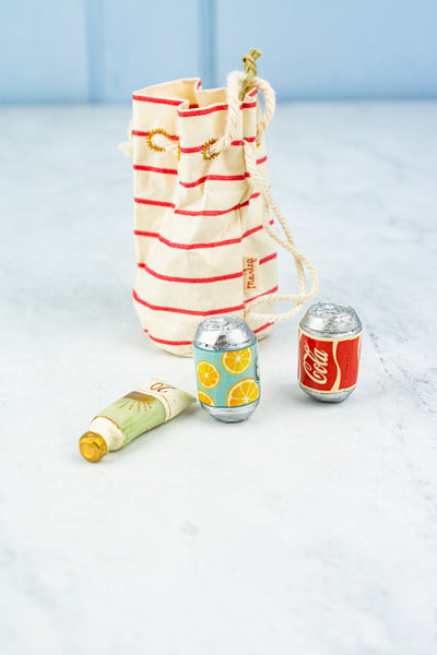 Danish Miniature Beach Bag with Essentials