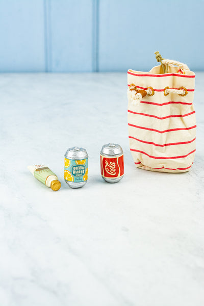 Danish Miniature Beach Bag with Essentials