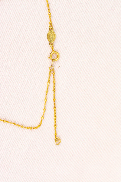 French Rhinestone Bee Necklace