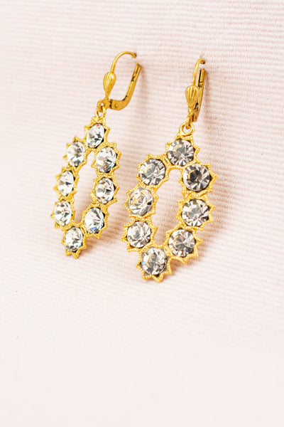 French Crystal Earrings