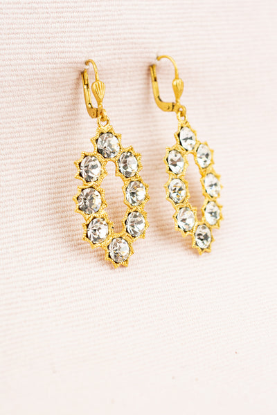 French Crystal Earrings