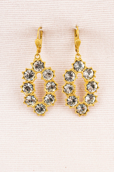 French Crystal Earrings