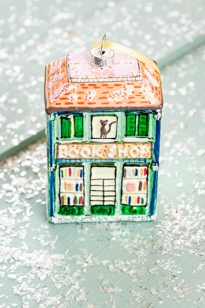 Book Shop Ornament