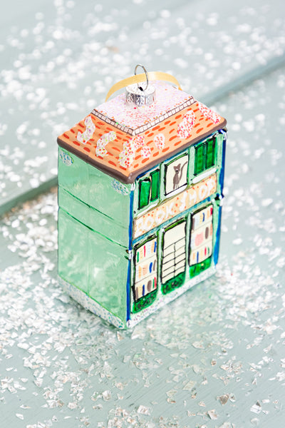 Book Shop Ornament
