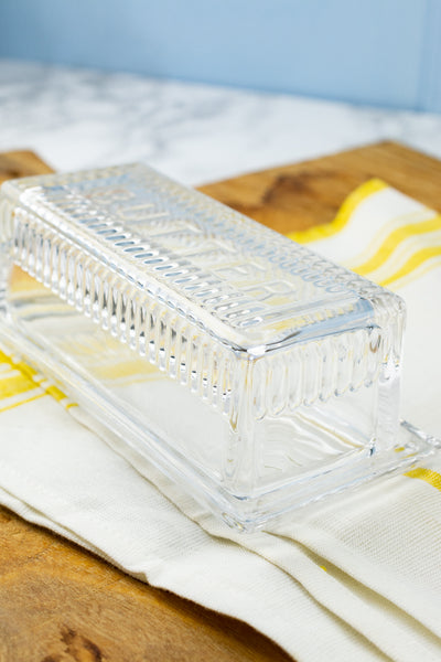 Glass Butter Dish