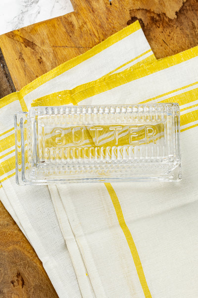 Glass Butter Dish