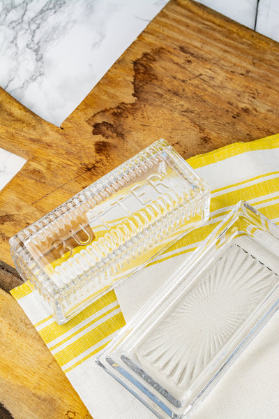 Glass Butter Dish