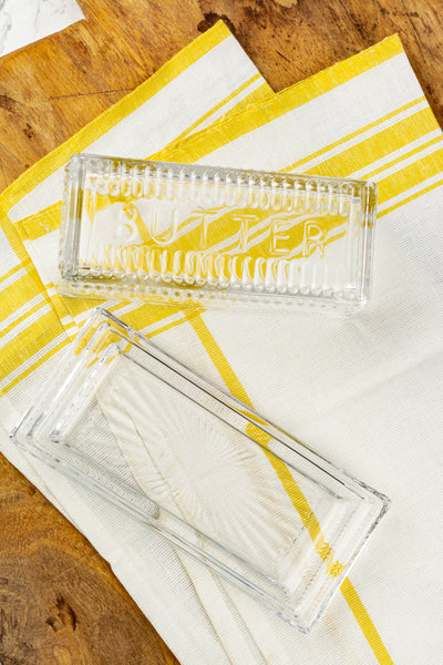 Glass Butter Dish