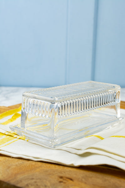 Glass Butter Dish