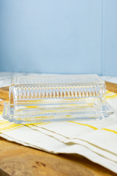 Glass Butter Dish