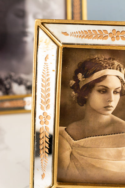 Gold Mirror Frame - Medium
