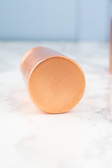 Hammered Copper Salt and Pepper Set