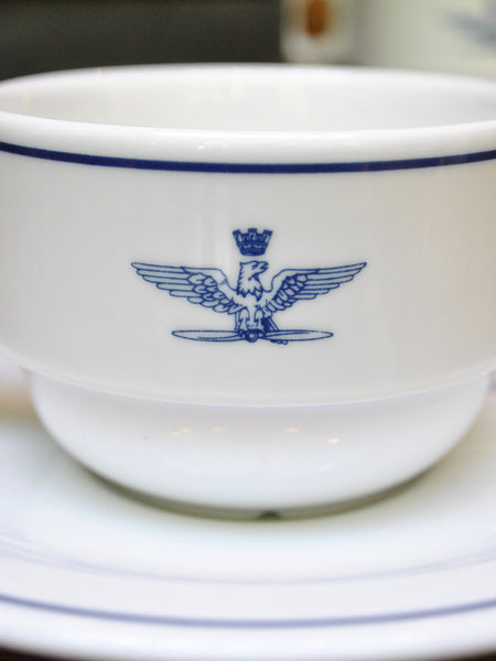 Vintage Italian Air Force Coffee Cup & Saucer