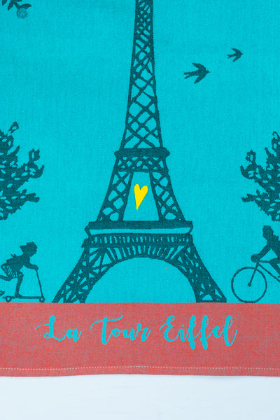 Moutet Eiffel Tower Tea Towel