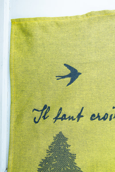 Moutet Red Balloon Tea Towel