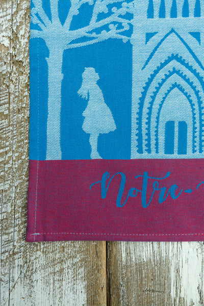 Moutet Notre Dame Tea Towel