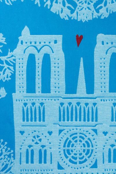 Moutet Notre Dame Tea Towel