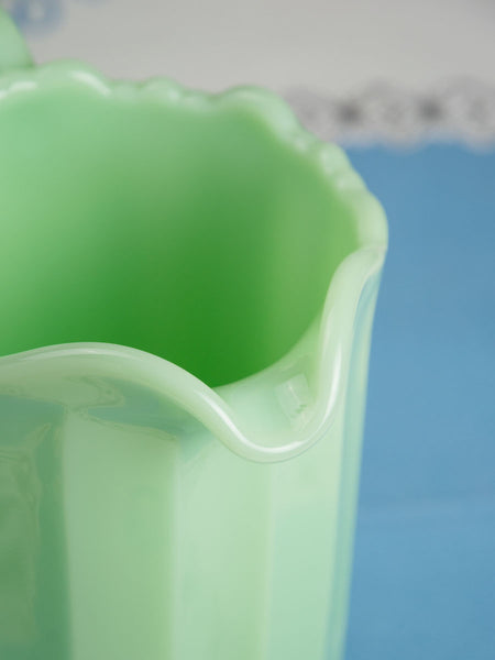 Jadeite Panel Pitcher