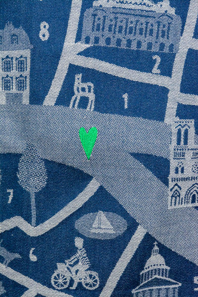 Paris Quartiers Moutet Tea Towel