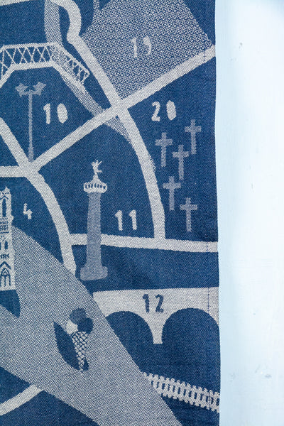 Paris Quartiers Moutet Tea Towel