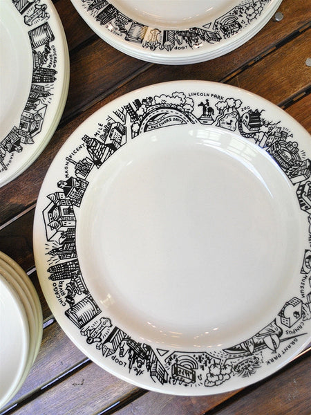 Chicago Skyline Dinner Plate