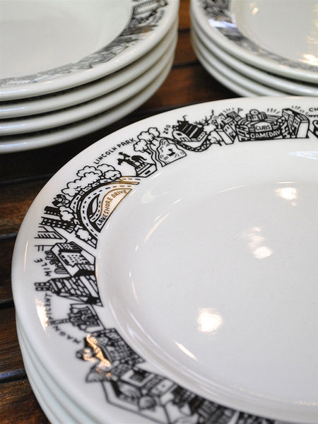 Chicago Skyline Dinner Plate
