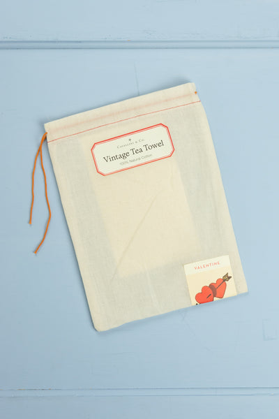 Valentine's Day Tea Towel