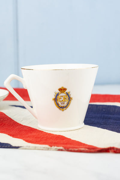 Vintage Edward VIII 1937 Coronation Cup & Saucer