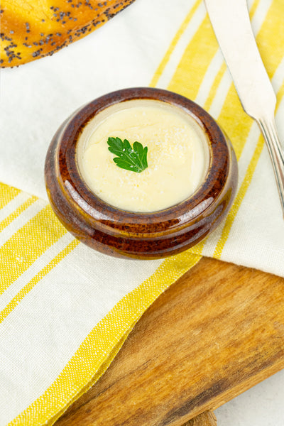 Vintage French Stoneware Petite Beurre Ramekin