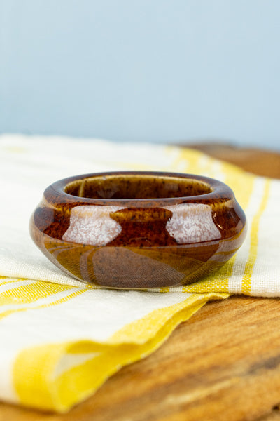 Vintage French Stoneware Petite Beurre Ramekin