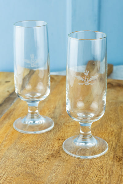 Vintage Italian Air Force Champagne Flute