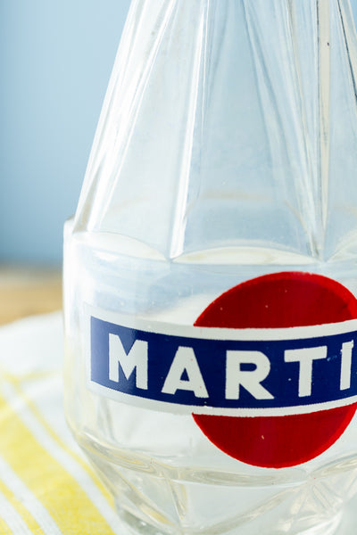 Vintage Glass Martini Carafe