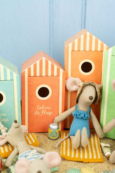 Danish Miniature Beach Bag with Essentials