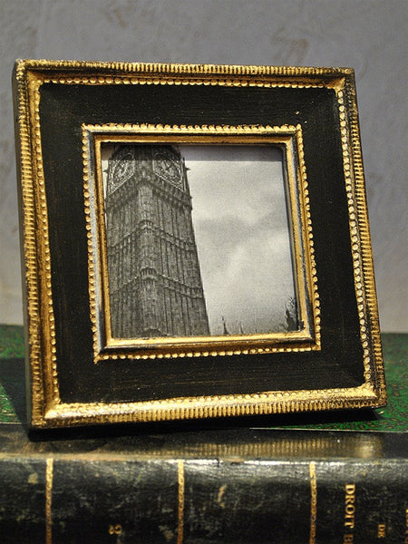 Square Italian Black Frame