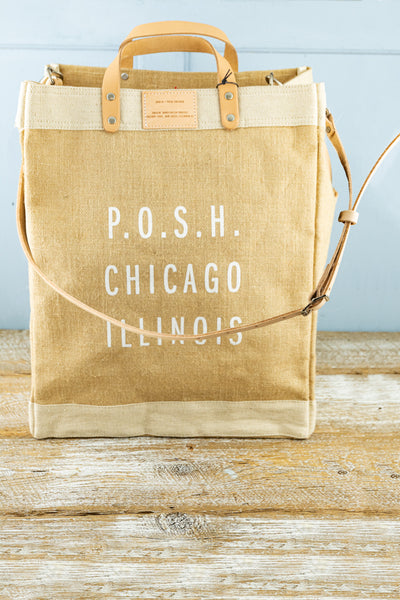Apolis P.O.S.H. Market Bag with Shoulder Strap