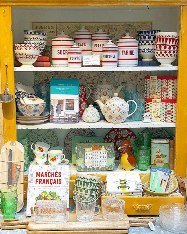 A sunny cupboard makes a cloudy March day just a little bit brighter!✨