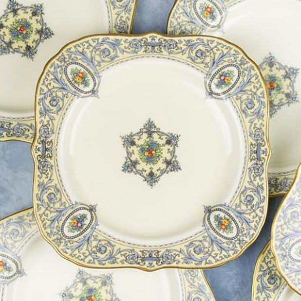 Royal Worcester Square Salad Plates