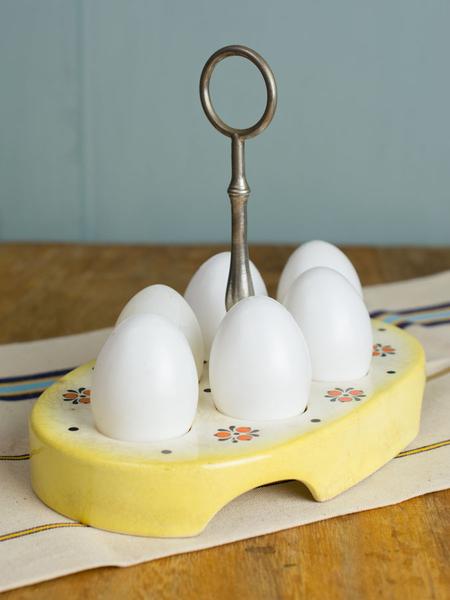 Vintage French Egg Caddy